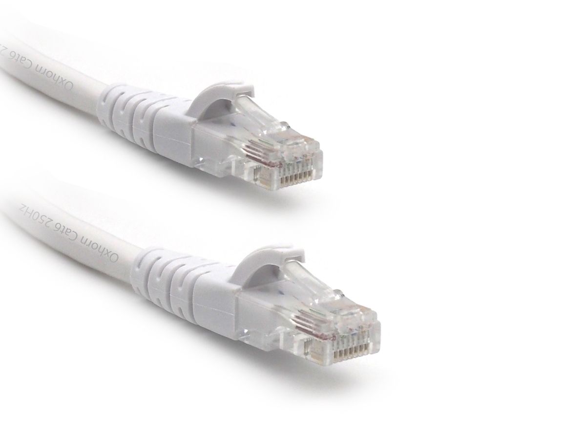 OXHORN CB-CAT6-W001 Network Cable Cat6 1m White
